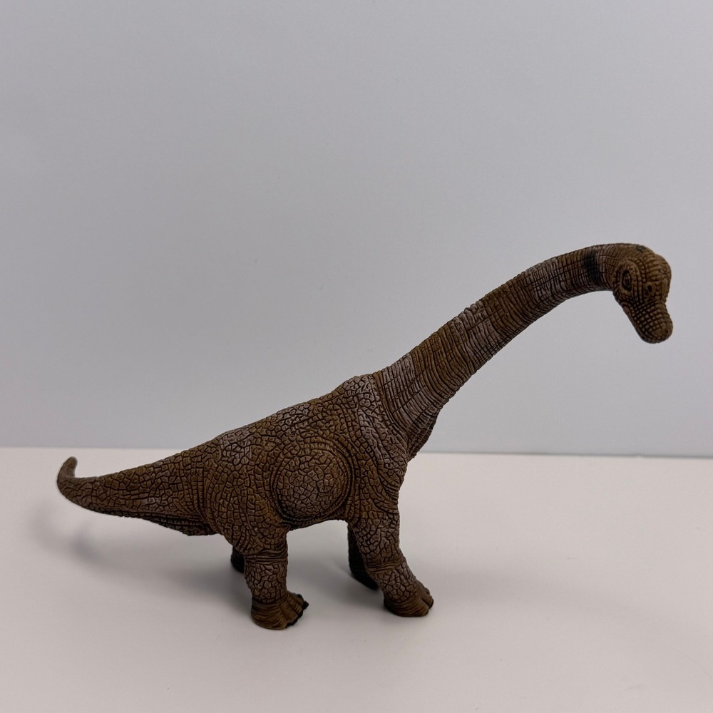 Schleich 2011 Realistic Prehistoric Toy Dinosaur Figure Brachiosaurus Brown